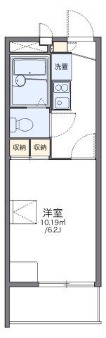 レオパレスアルカディの間取り画像