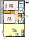 D-roomミッドリバーの間取り画像