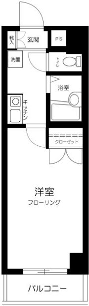 パレ・ドール九段下の間取り画像