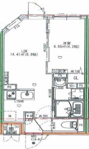 crostone成増の間取り画像