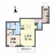 シャーメゾン アトリエールの間取り画像