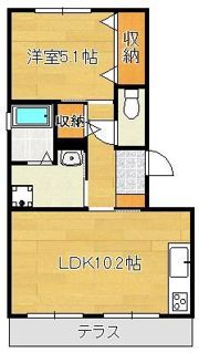 藤めぞんの間取り画像