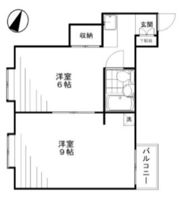 フレンドポート港南台の間取り画像