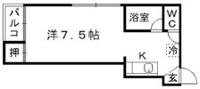 ハイムセラ九品寺の間取り画像