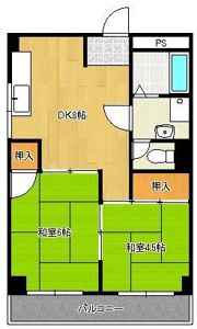 金沢ビルの間取り画像