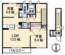 グランドメゾン片島 E棟の間取り画像