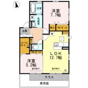 リリーズ Bの間取り画像