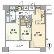 グランリビオ芝大門の間取り画像