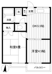 メゾン石原Ⅰの間取り画像