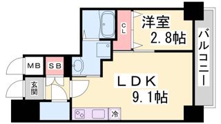 SDグランツ神戸ハーバーウエストの間取り画像
