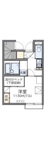 レオパレス幸玉の間取り画像