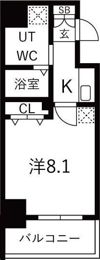 MSR梅田EASTの間取り画像