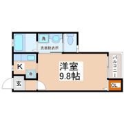 ウエストコートAの間取り画像