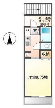 アベニュー平野Ⅵの間取り画像