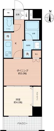 日神デュオステージ川越新富町の間取り画像