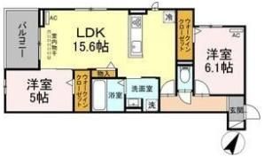 マエストラーレの間取り画像