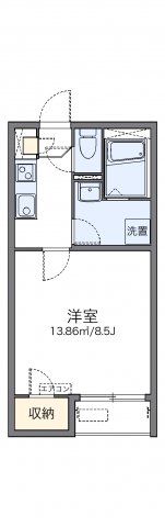 レオネクストTSUBAKIの間取り画像