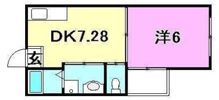 オックスフォードサーカス春日町本館の間取り画像