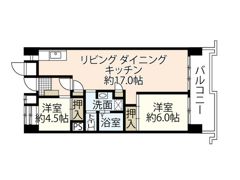 ビレッジハウス光南タワー1号棟の間取り画像