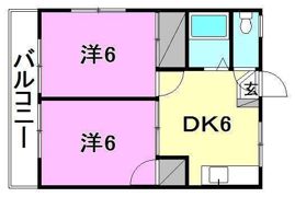 ラポール室町の間取り画像