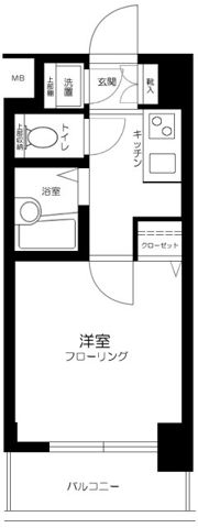 ステージファースト小石川の間取り画像