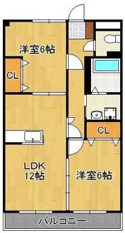 ノーブル陣原の間取り画像