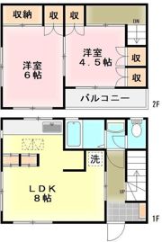 アトラ清瀬の間取り画像