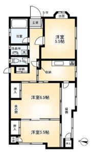 レジデンス木崎の間取り画像