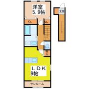 アルモニーテの間取り画像