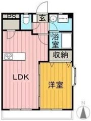 青木マンションの間取り画像
