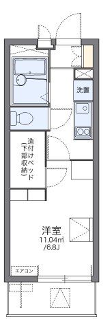 レオパレス甲子園の間取り画像