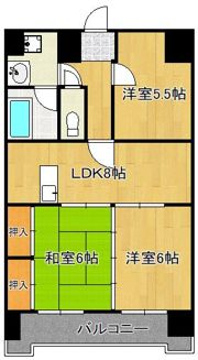 エムズコート沼本町の間取り画像