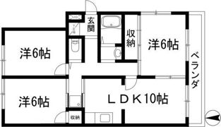 牧の原中央マンションの間取り画像