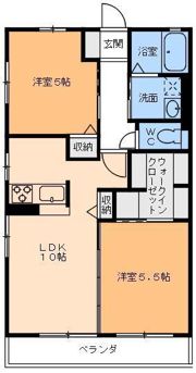 トラッドハイム斎院の間取り画像