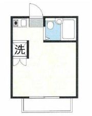 コーポ湘南の間取り画像