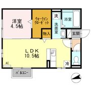 D-room堀川の間取り画像