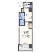 レジュールアッシュ京橋クロスⅡの間取り画像