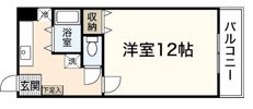 第二タウン皆賀の間取り画像
