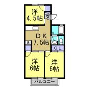 パルエイトの間取り画像