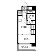 S-RESIDENCE淀屋橋の間取り画像