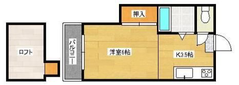 ルーブル医生ヶ丘の間取り画像