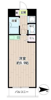 第21新井ビルの間取り画像