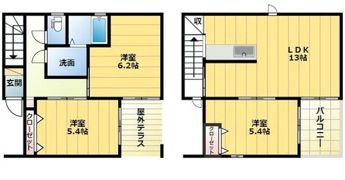 ルノワールの間取り画像