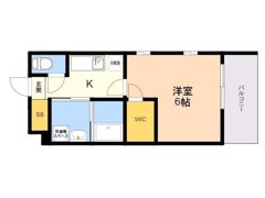 ラクラス箱崎宮前の間取り画像