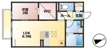 プレミアム九番館の間取り画像
