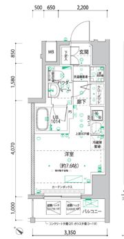 スパシエ横浜アルトの間取り画像