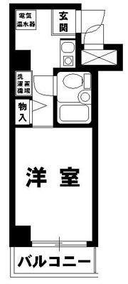 スカイコート東十条の間取り画像