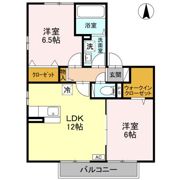 ドミール 参番館の間取り画像