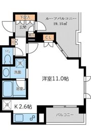 CITY SPIRE 若松町の間取り画像