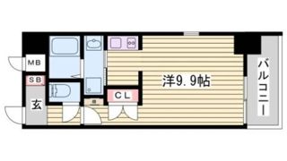 エスライズ新神戸の間取り画像